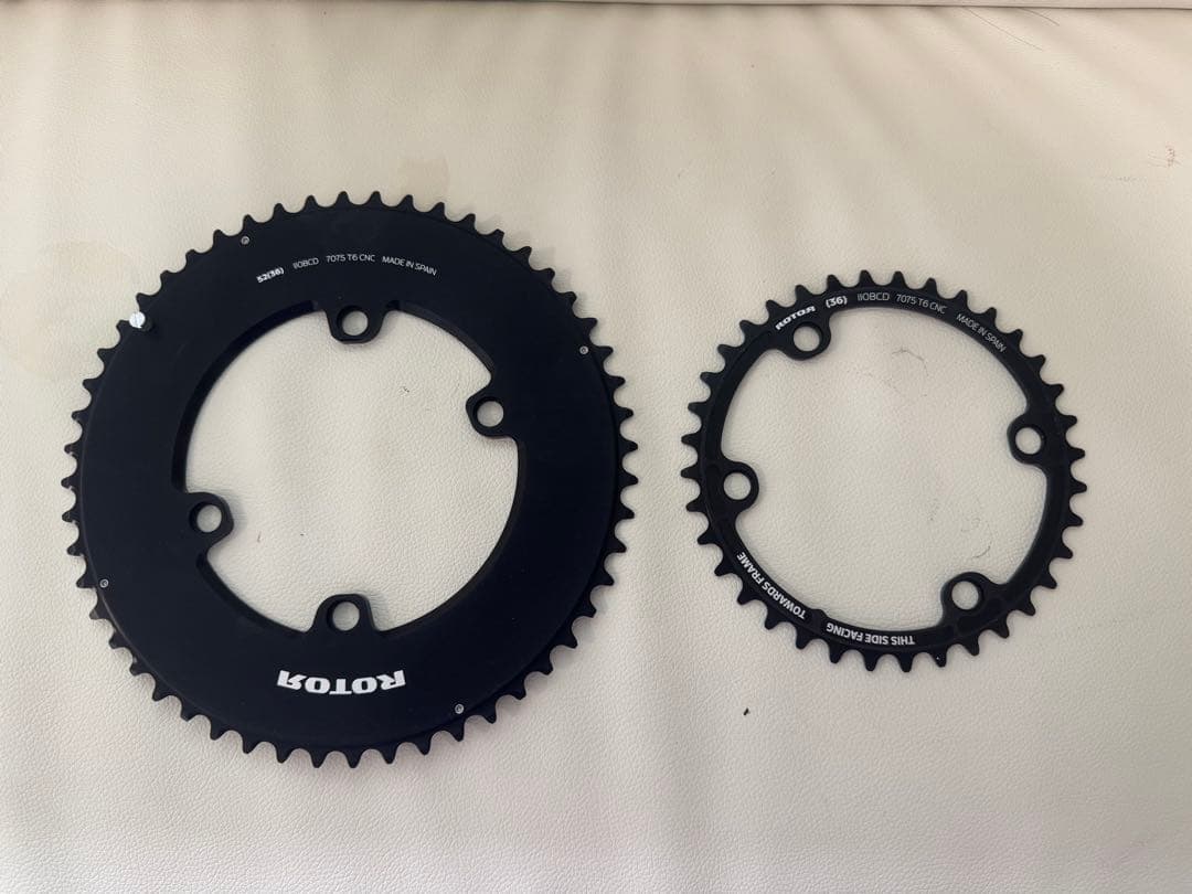 ROTOR チェーンリング シマノ11s 52T 36T