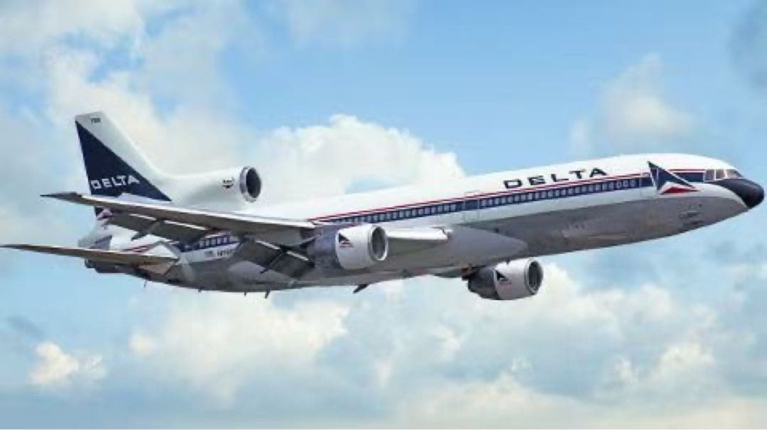デルタ航空 Planetags L-1011