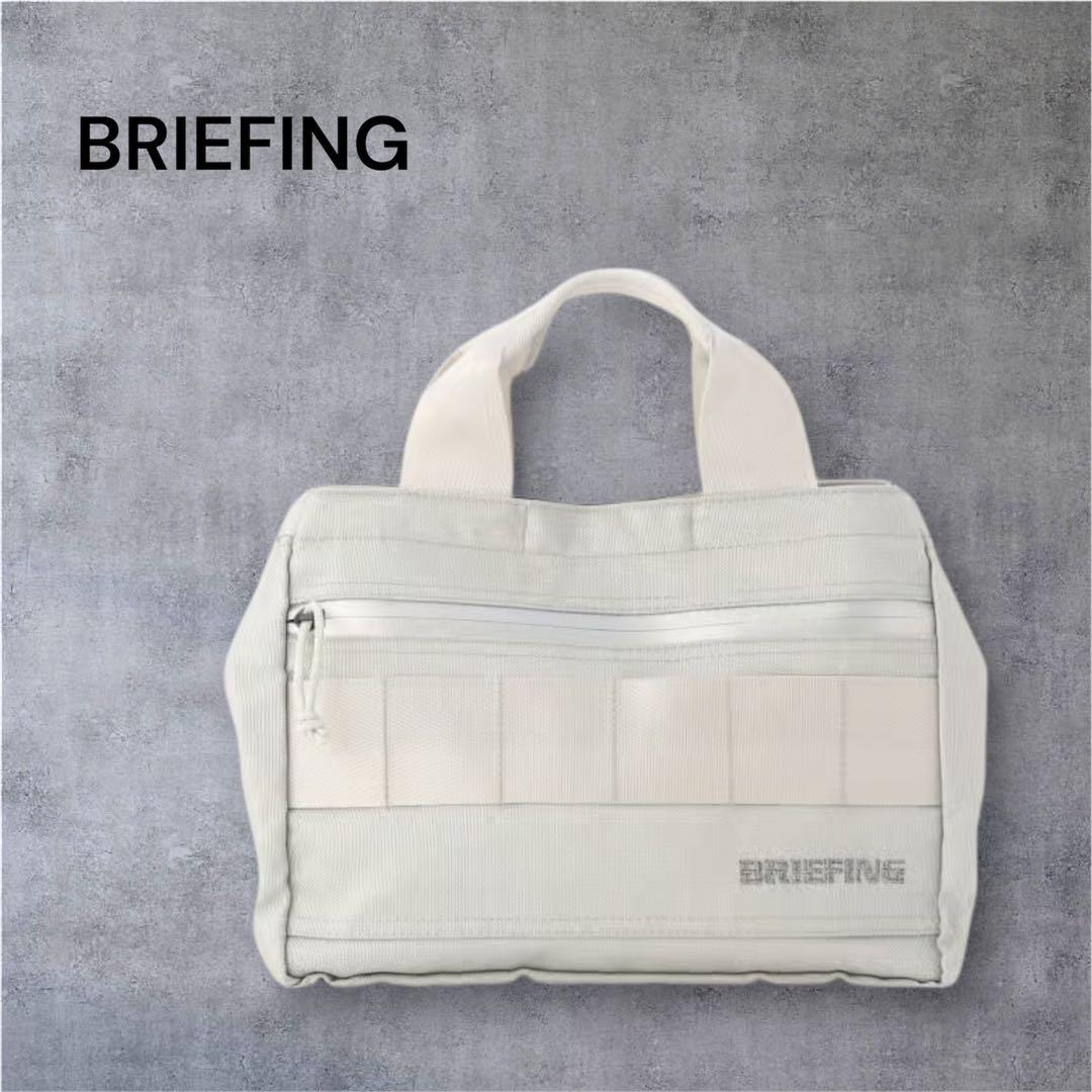 【新品・タグ付き】完売品BRIEFING 限定メタリック カートトート シルバー