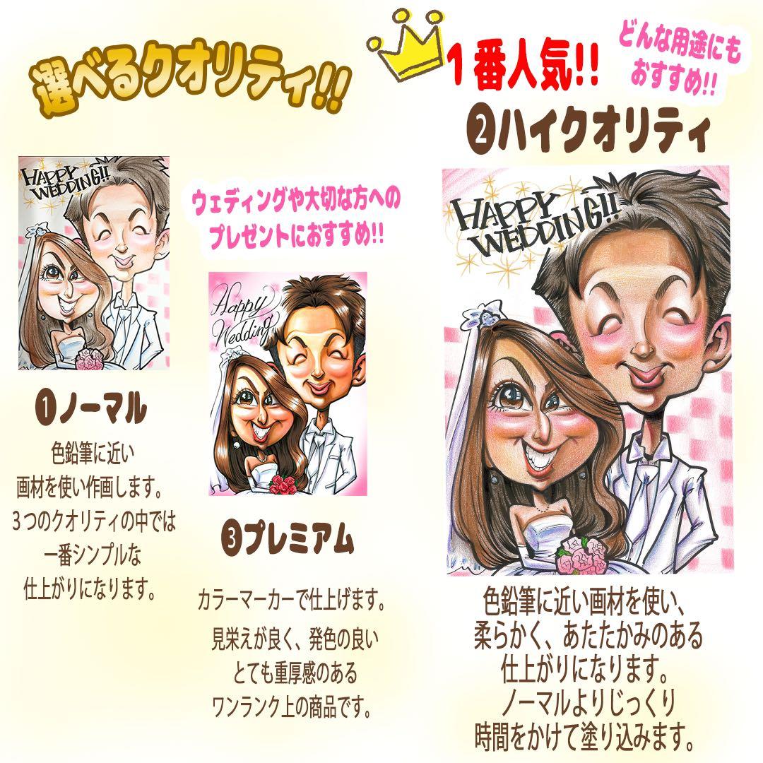 【プレゼントに人気】優しいタッチの手描き似顔絵★修正OK★還暦★お祝い