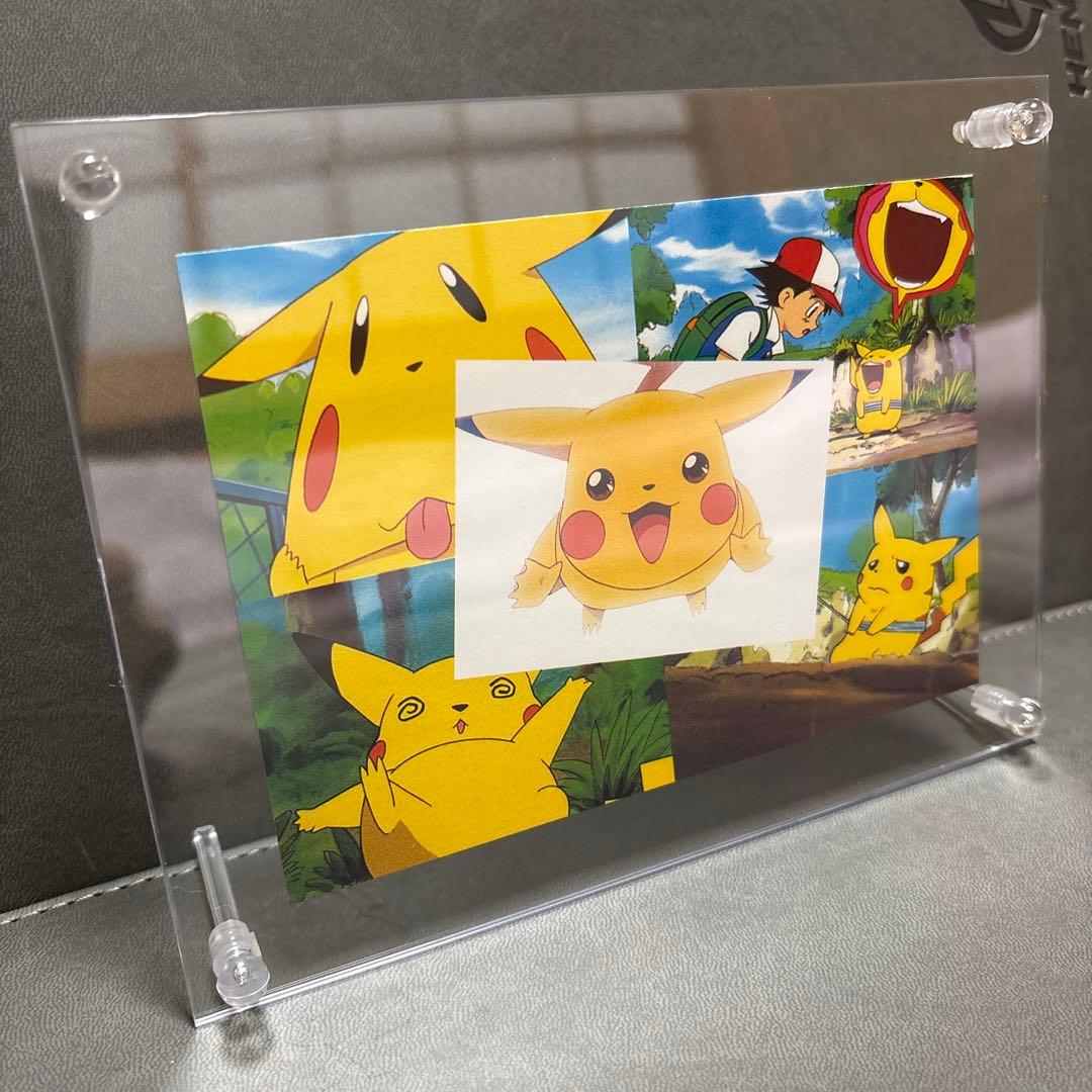 ポケモン てれびくん 赤 ポストカード 変顔 ピカチュウ