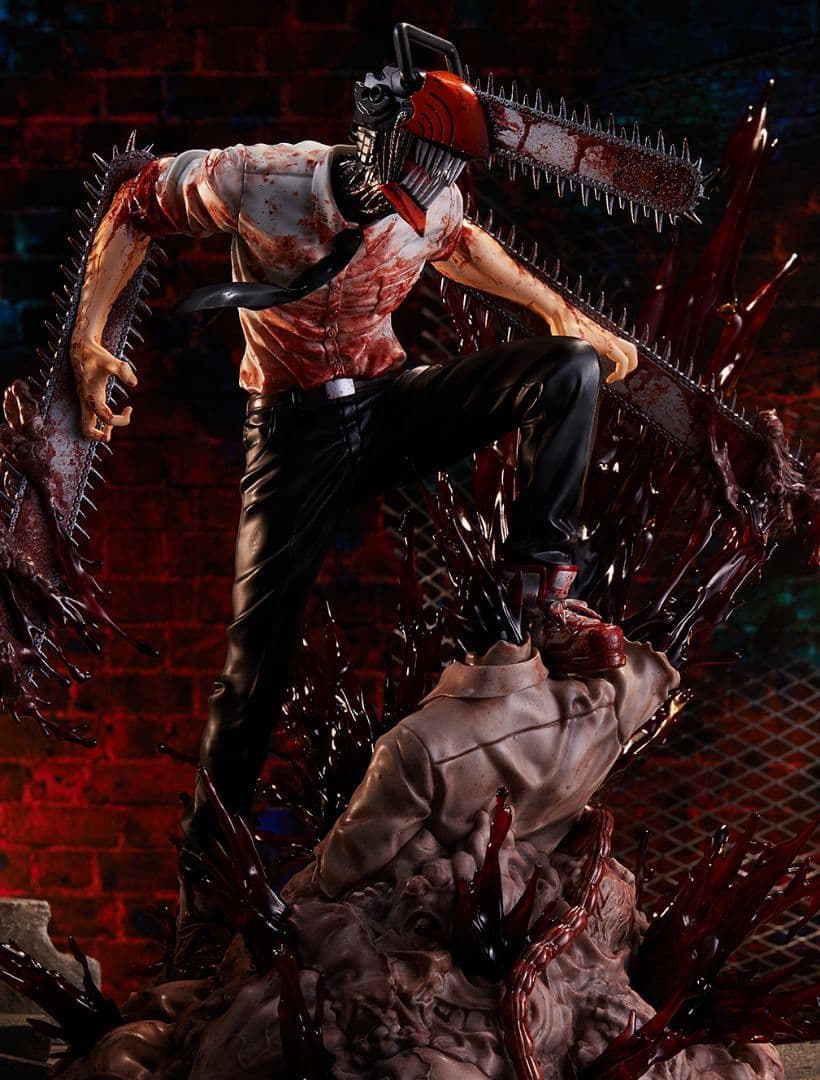 【新品未開封】チェンソーマン 1/7スケールフィギュア ※ポチタミニフィギュア付