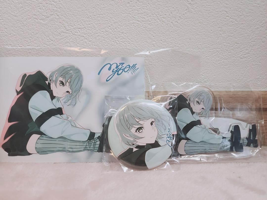 MyGO!!!!!「跡暖空」B 要楽奈 ゲーマーズ特典 缶バッジブロマイドセット