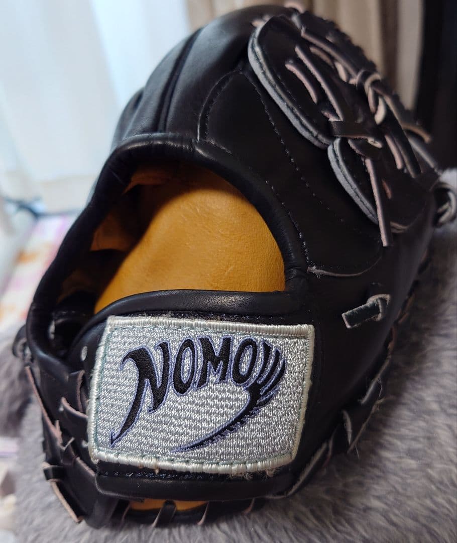 NOMOY 硬式グローブ 黒 レザー