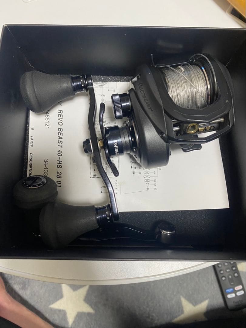 Abu Garcia REVO BEAST 40-HS ベイトリール