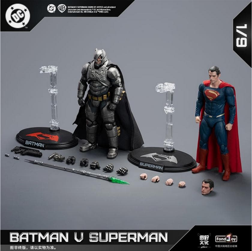 【Fondjoy】新品 正規品 バットマン V スーパーマン デラックスセット