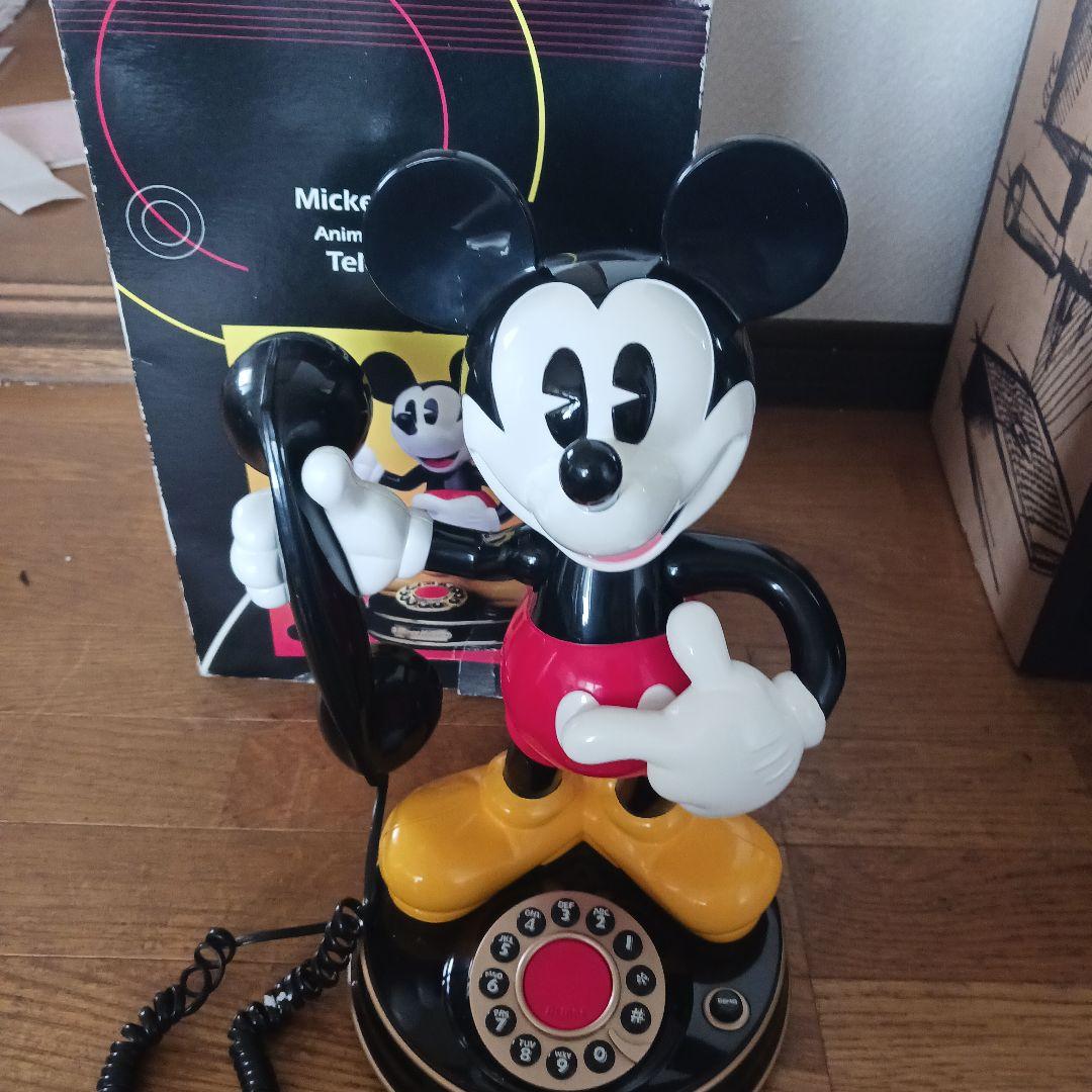 Mickey Mouse　ミッキーマウス電話機 Animated