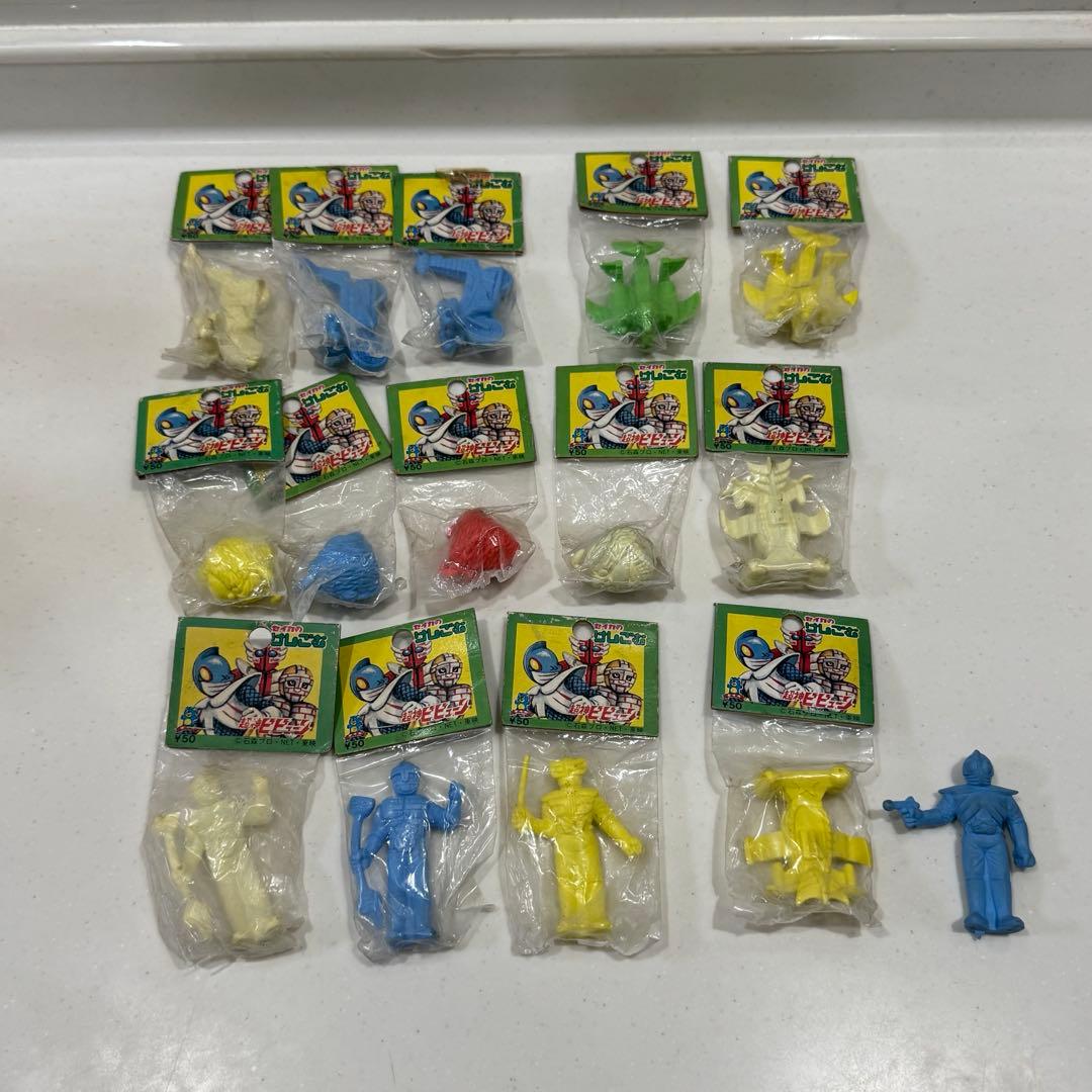 セイカ　消しゴム　超神ビビューン　レトロ　当時物　おもちゃ　石森プロ　戦隊モノ