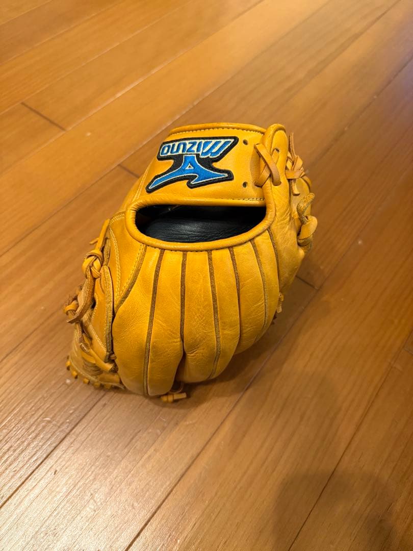 Mizuno 軟式グローブ イエロー