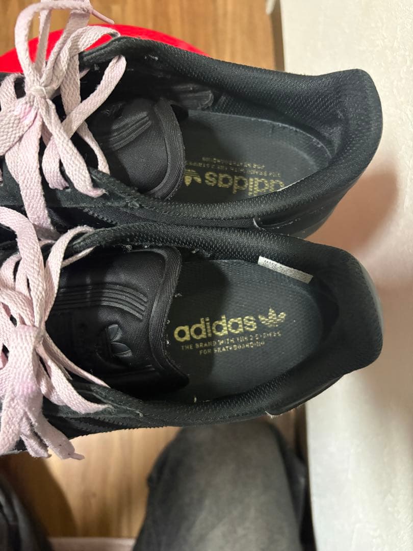 adidas gazelle adv ブラック スケボー　28.5