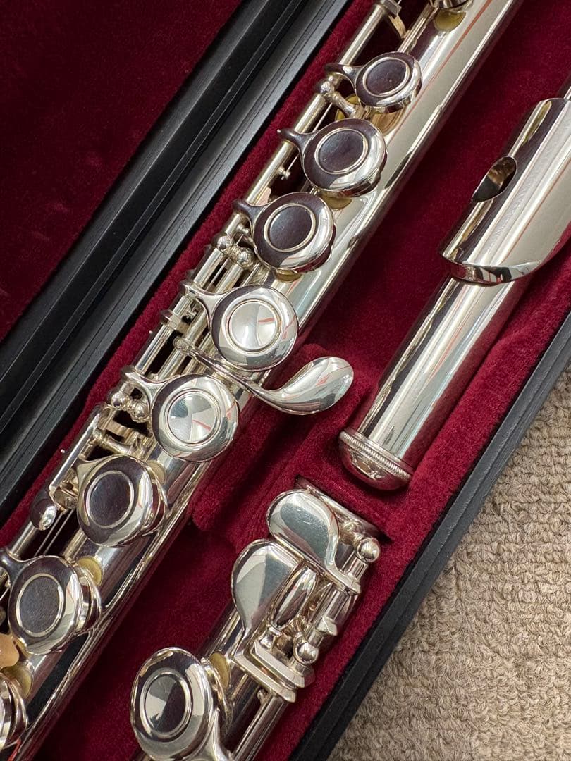 【極美品】YAMAHA フルート YFL-211SⅡ 銀メッキ メンテナンス済み