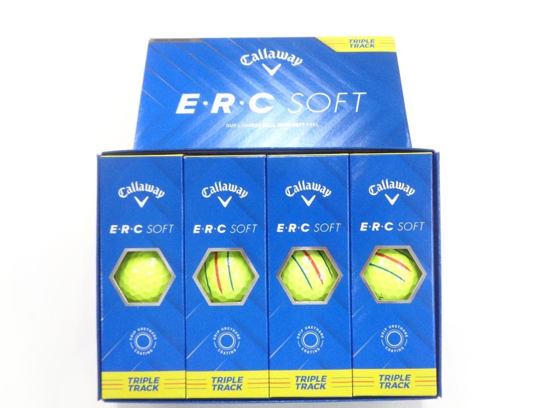 ☆新品未使用☆ERCソフト イエロー トリプルトラック 2ダースセット