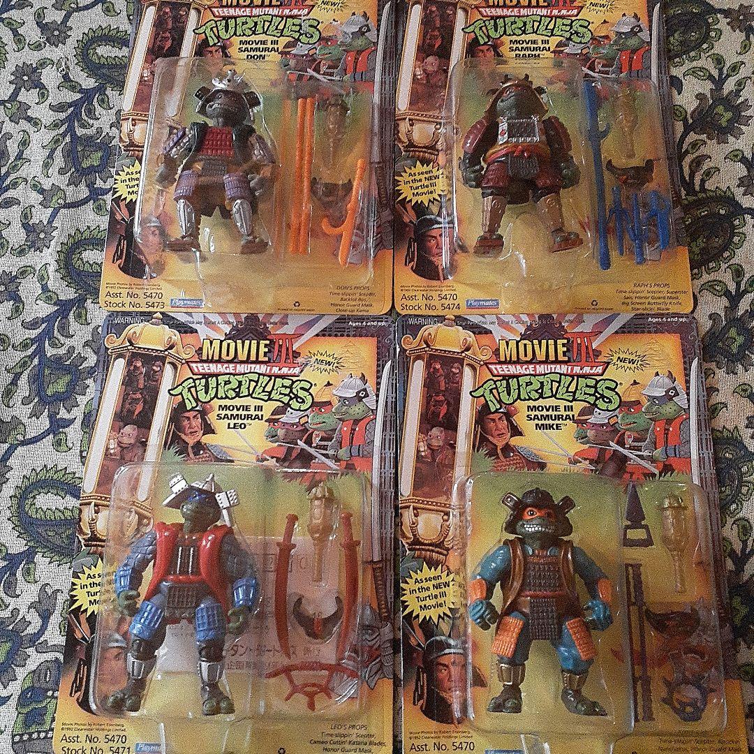 TMNT 映画3 サムライフィギュアセット