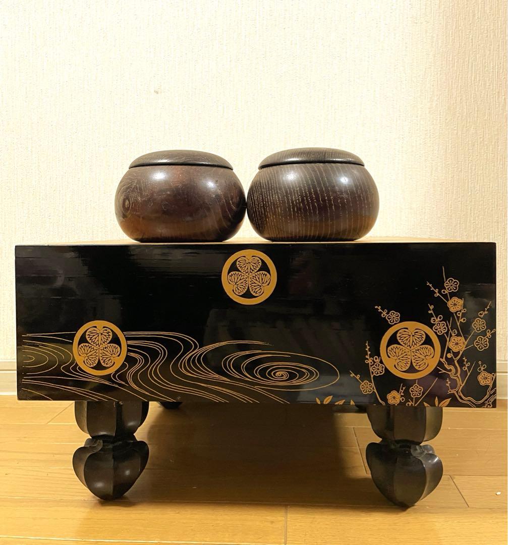 漆芸囲碁　囲碁盤