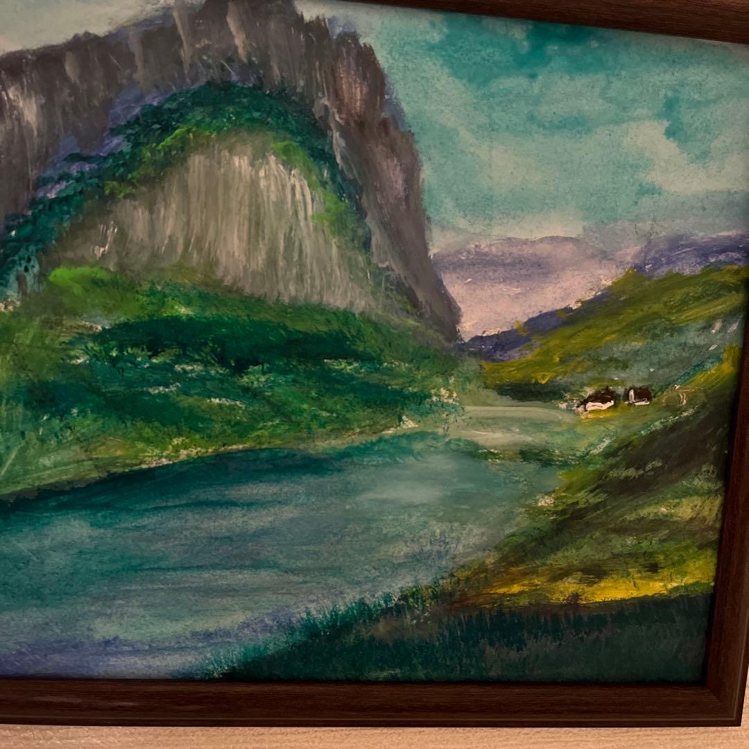 風景水彩画 24✖️27