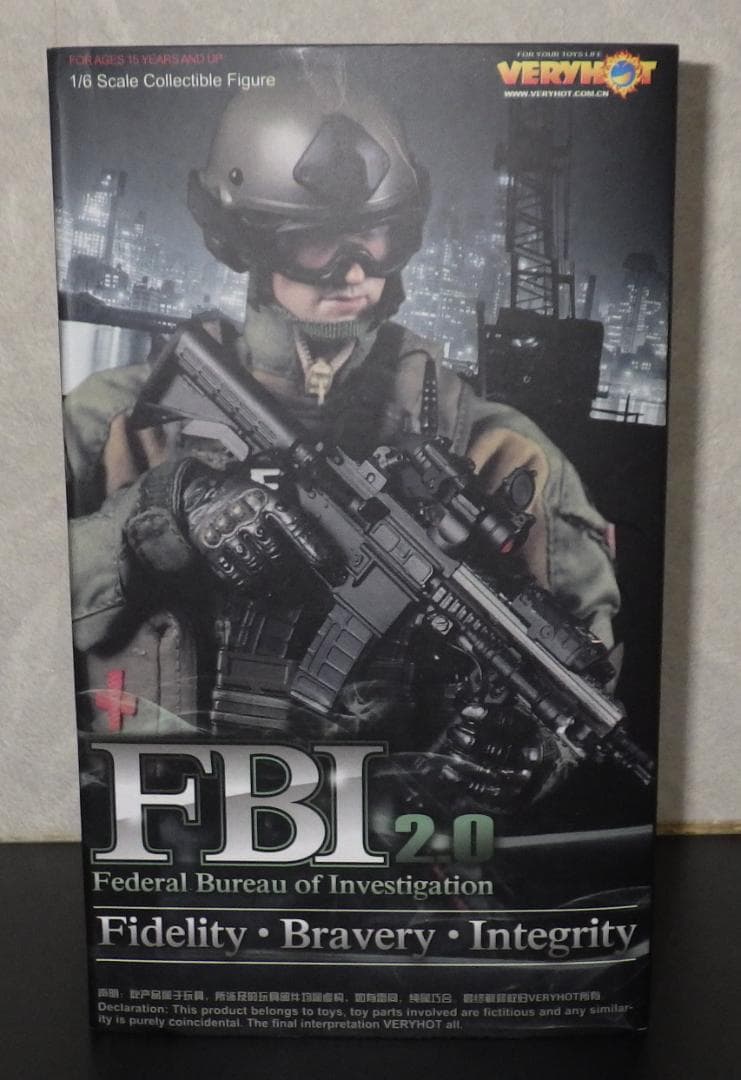 ミリタリー VERY HOT 1/6 FBI VERSION2.0 VH-1027