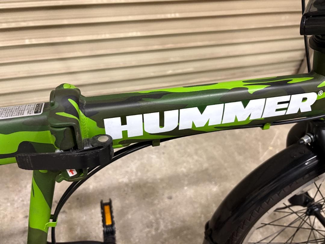 美品 HUMMER FDB206TANK-G ミリタリー グリーン系 限定カラー