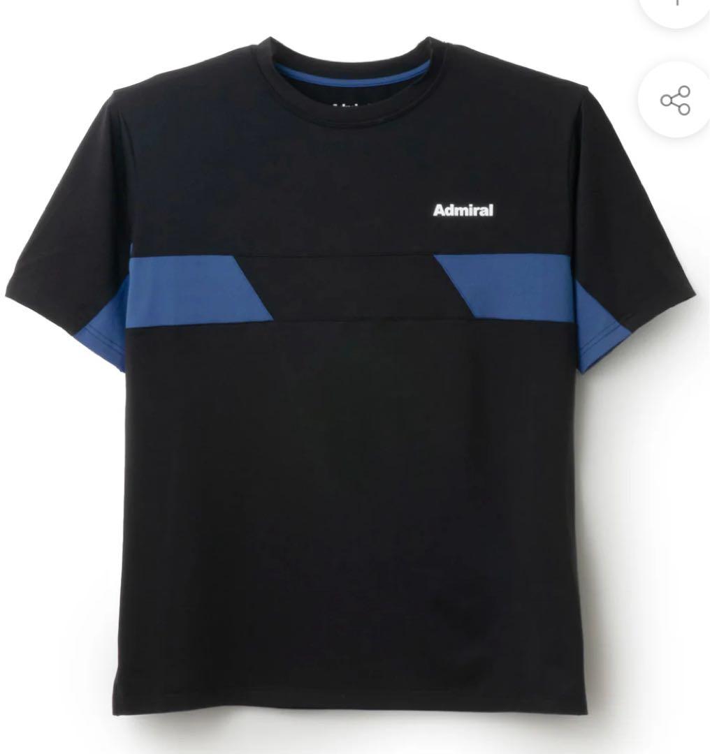 admiral 半袖Tシャツ　Lサイズ　ATMA517 ブラック