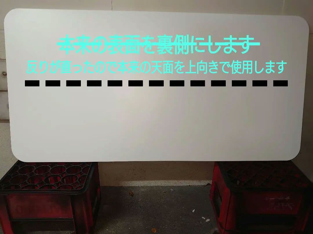 ④【完全オーダー仕様】テーブル流用のパチスロ実機を置く台★3台用シンプルスタンド