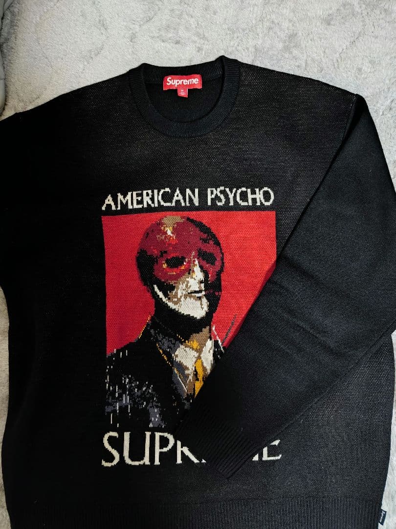 D*s様 Supreme　アメリカンサイコ　セーター　М　黒