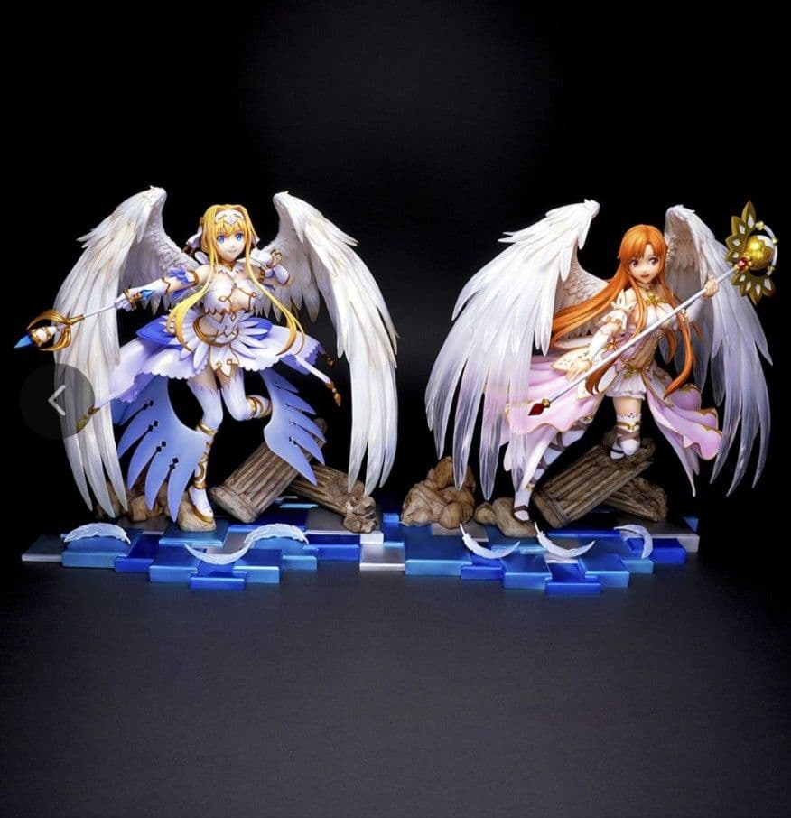 【新品未開封】SAO アリス1/7光輝の天使Ver・アスナ1/7癒しの天使Ver