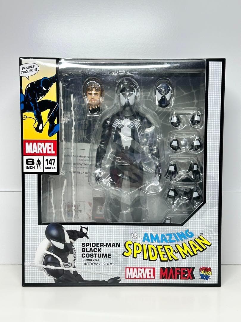 MAFEX　No.147 スパイダーマン　ブラックコスチューム