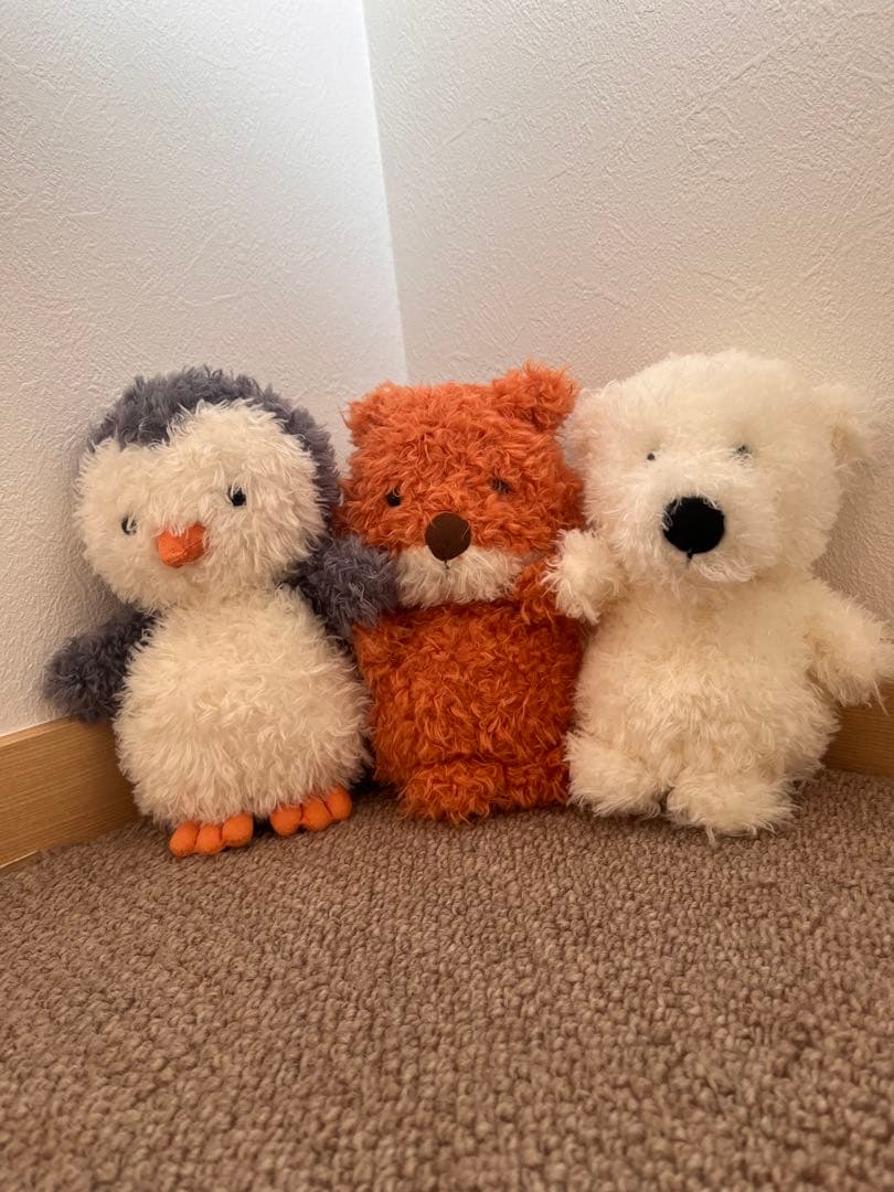 （ジェリーキャット）のぬいぐるみ 　ペンギン キツネ　シロクマ