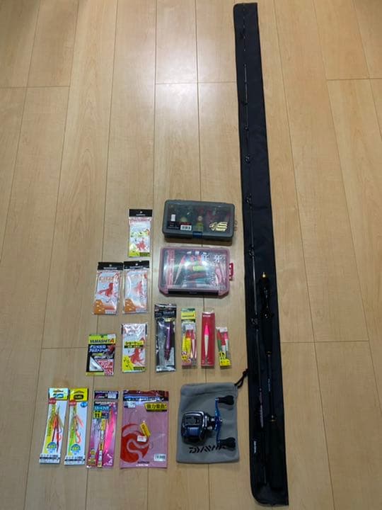 タイラバ＆イカメタル　DAIWA/ロッド＋リール　フルセット