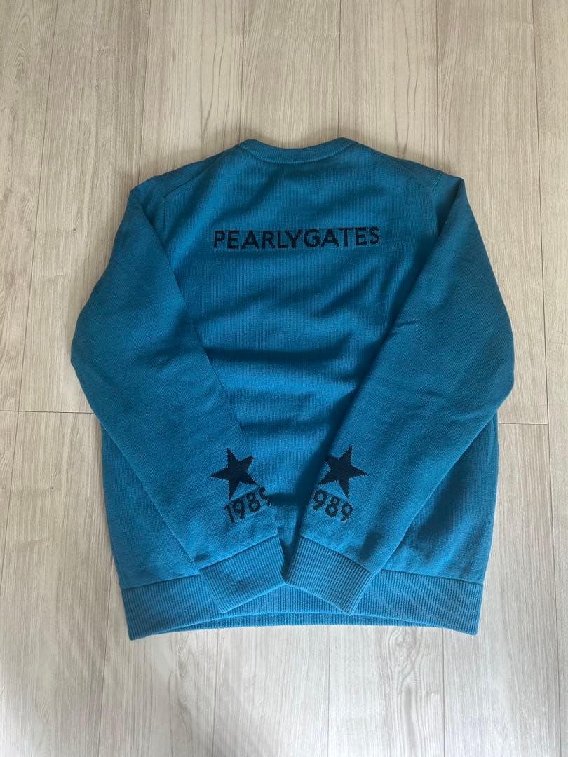 PEARLY GATES ニットアウター 6 クルーネック 裏地付 ハイネック