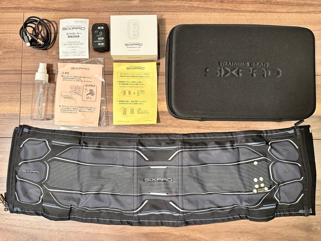 美品正規品 SIXPAD パワースーツ コアベルト Core belt Ｍサイズ