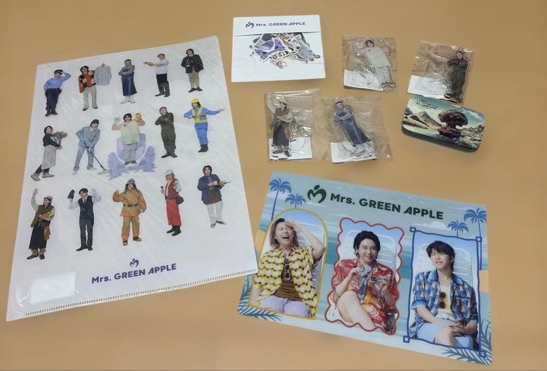 【ぴよ】Mrs. GREEN APPLE グッズ