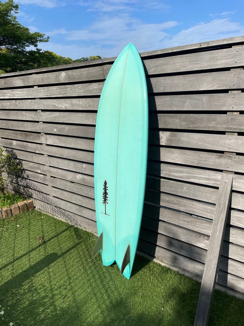 【sitka】Twin fins　6.0