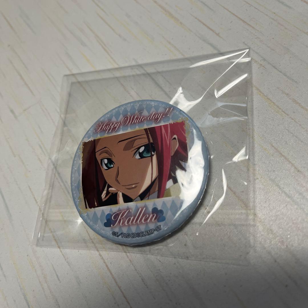 コードギアス　反逆のルルーシュ　紅月カレン　缶バッジ　プリロール