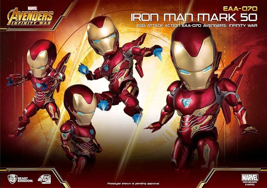マーク50 アイアンマン フィギュア エッグアタック ホットトイズ