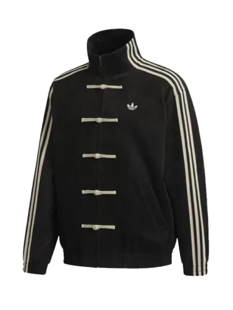 adidas チャイナ　黒