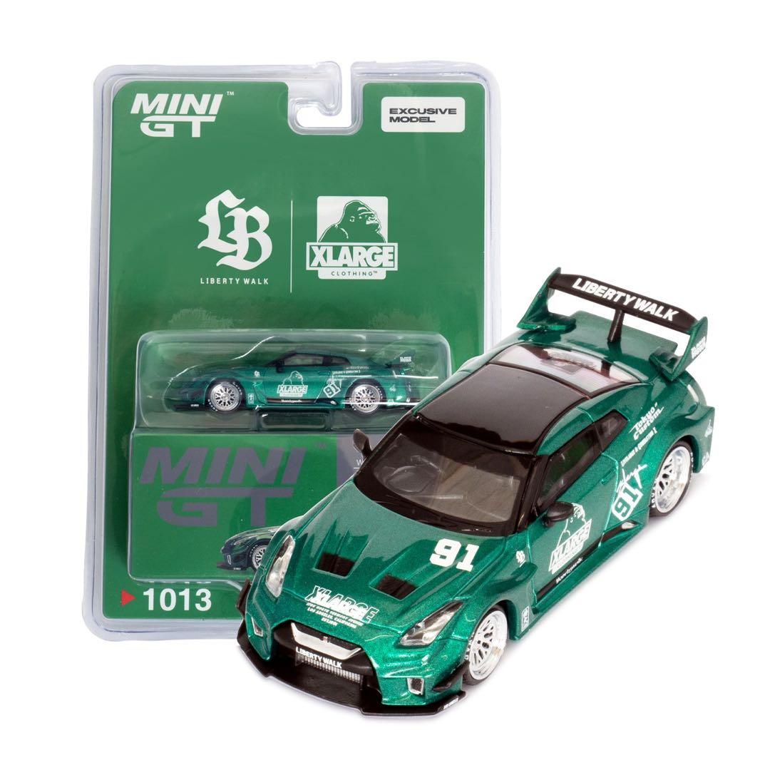 MINIGT LBWK × XLARGE GT NISSAN 35GT 緑