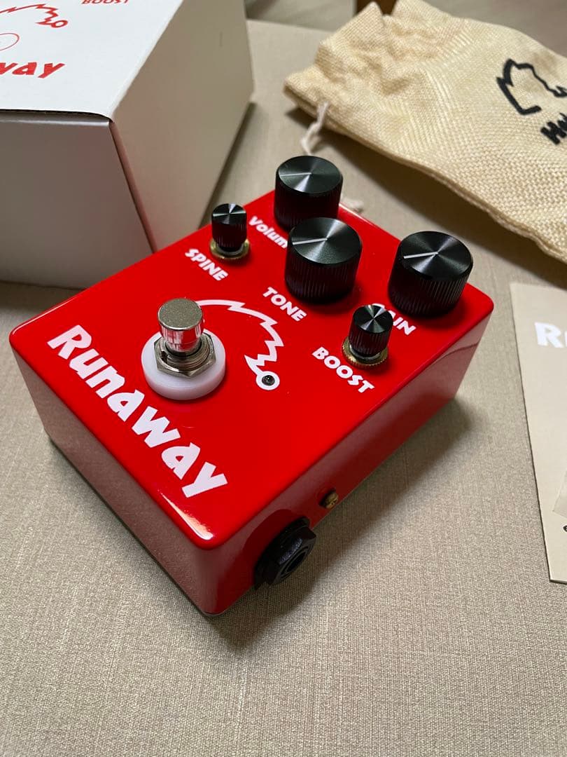 【美品】はりねずみ工房・Runaway☆オーバードライブ・ディストーション