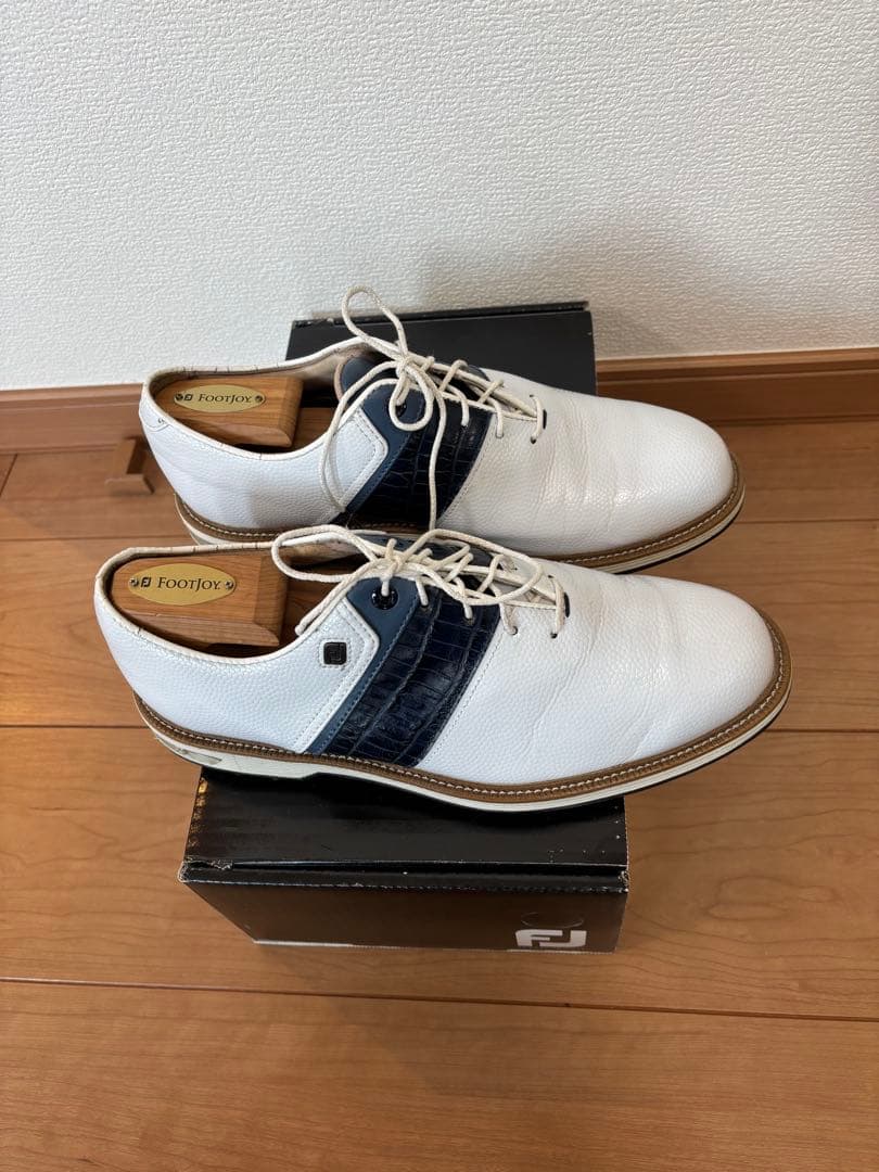 お洒落★カッコいい美品フットジョイ FOOT JOY プレミア パッカード26