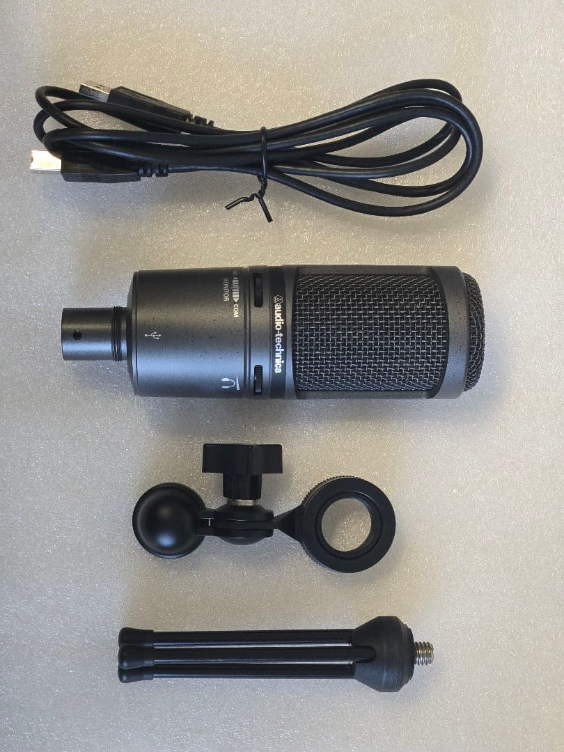 配信機器・PA機器・レコーディング機器 audio-technica AT2020USB+