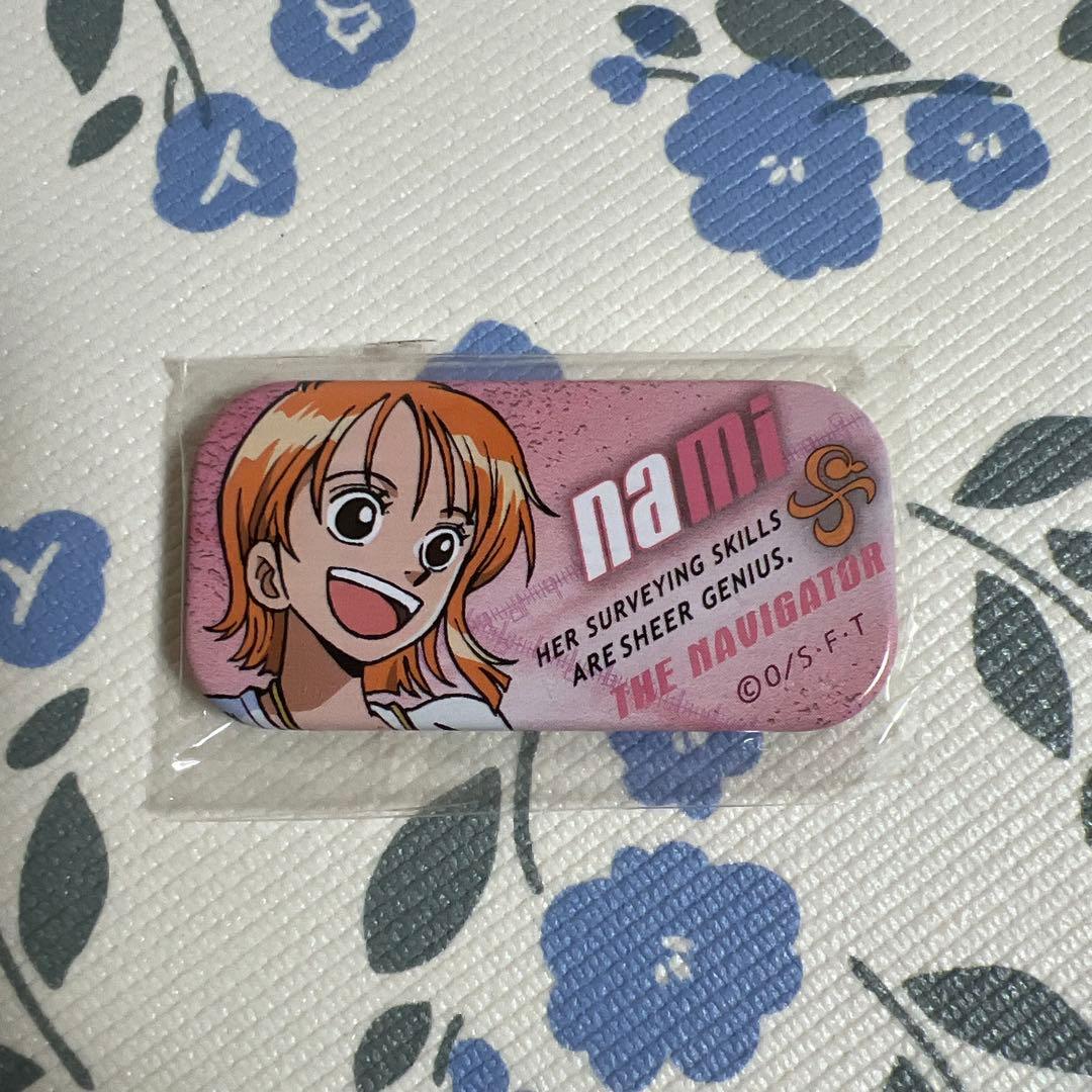 レトロ ONE PIECE ワンピース ナミ 缶マグネット アニメトピア
