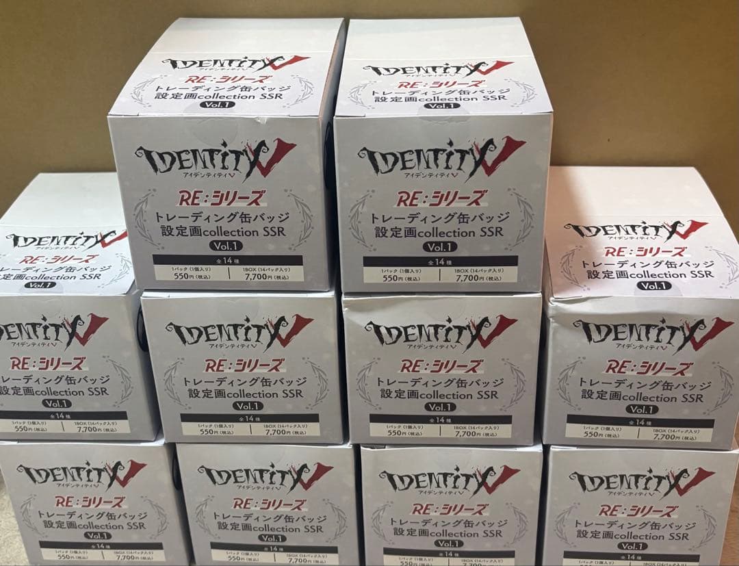 Identity V 缶バッジ 設定画collection SSR 10BOX