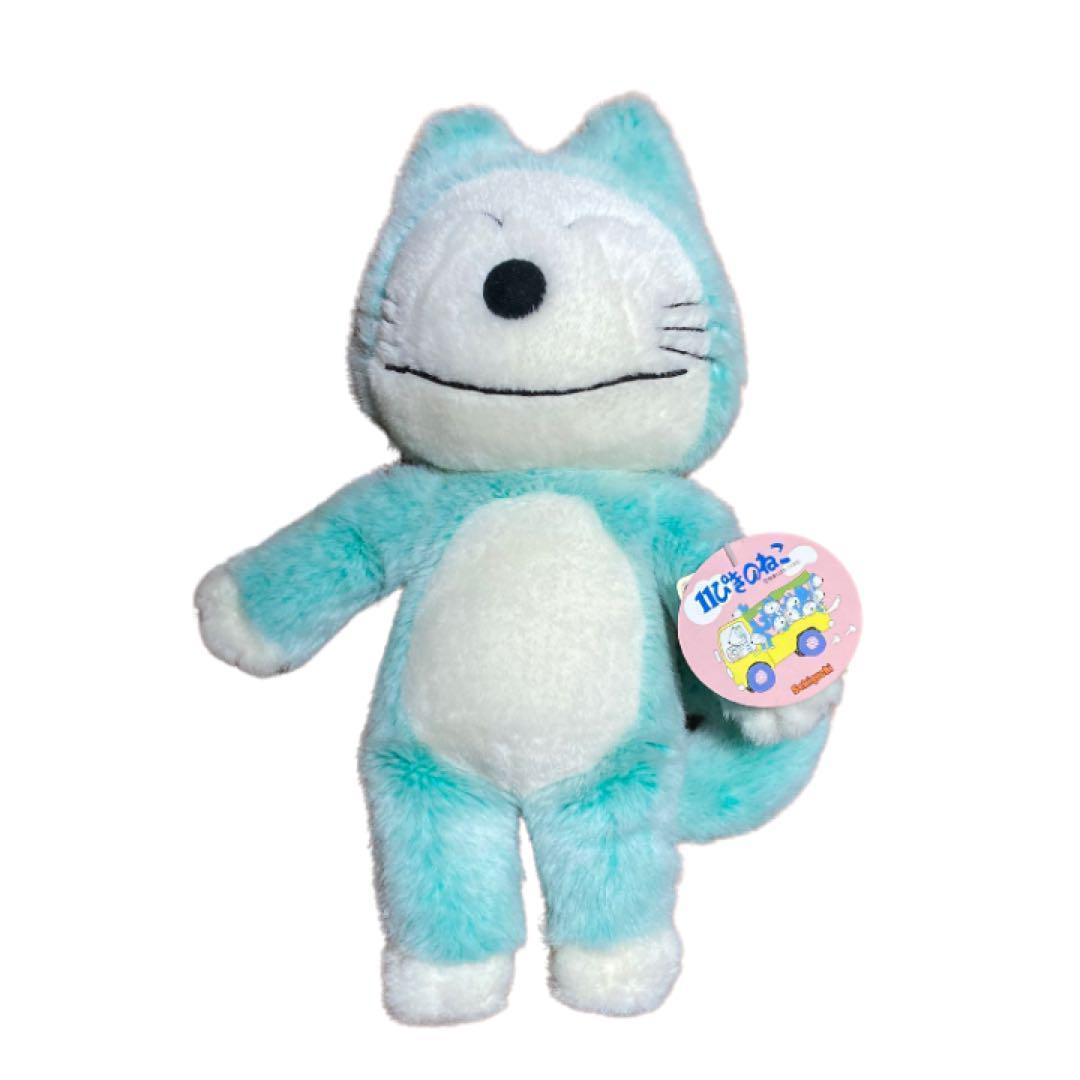 【レア！希少！】　タグ付き　11ぴきのねこ ぬいぐるみ　グリーン