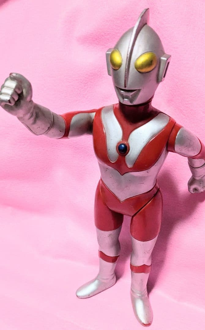 #ウルトラ 初代 ウルトラマン　ソフビ日本製198？BANDAI 大きさ30cm