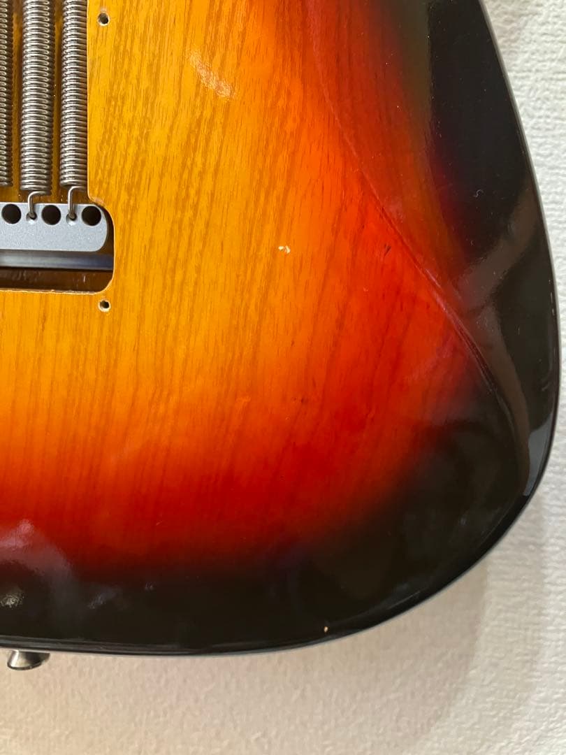moon stratocaster アルダー1P マダガスカルローズ指板