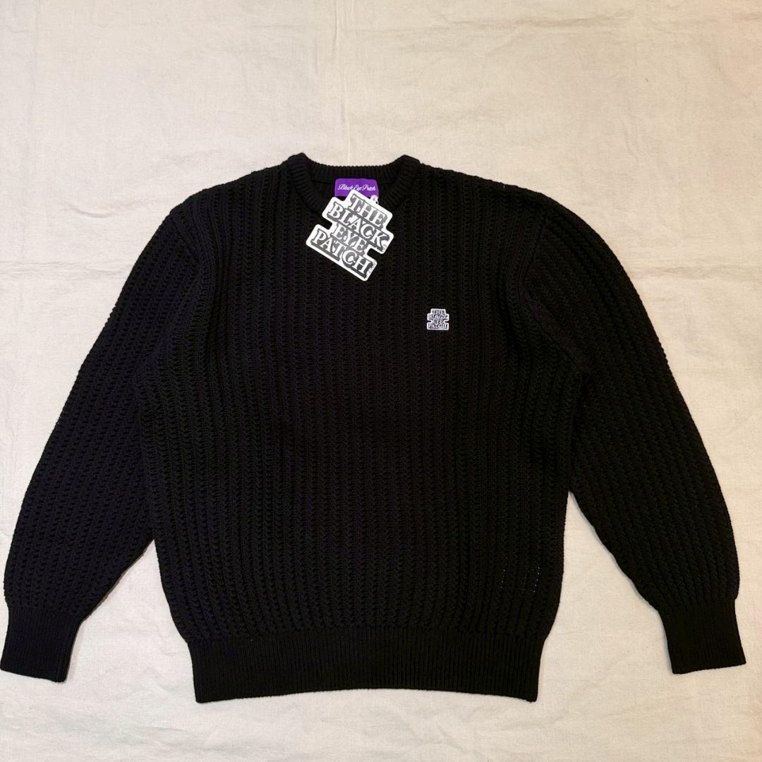 新品 THE BLACK EYE PATCH OG LABEL WAFFLE S
