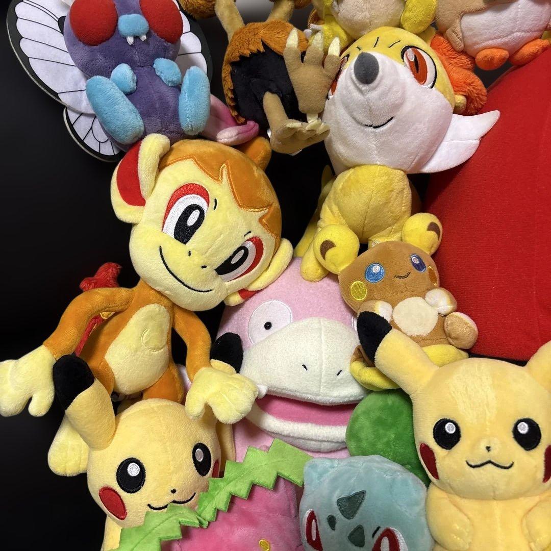 ポケセン　ぬいぐるみ　まとめ売り　全ポケモンセンター　レア多数　大量130サイズ