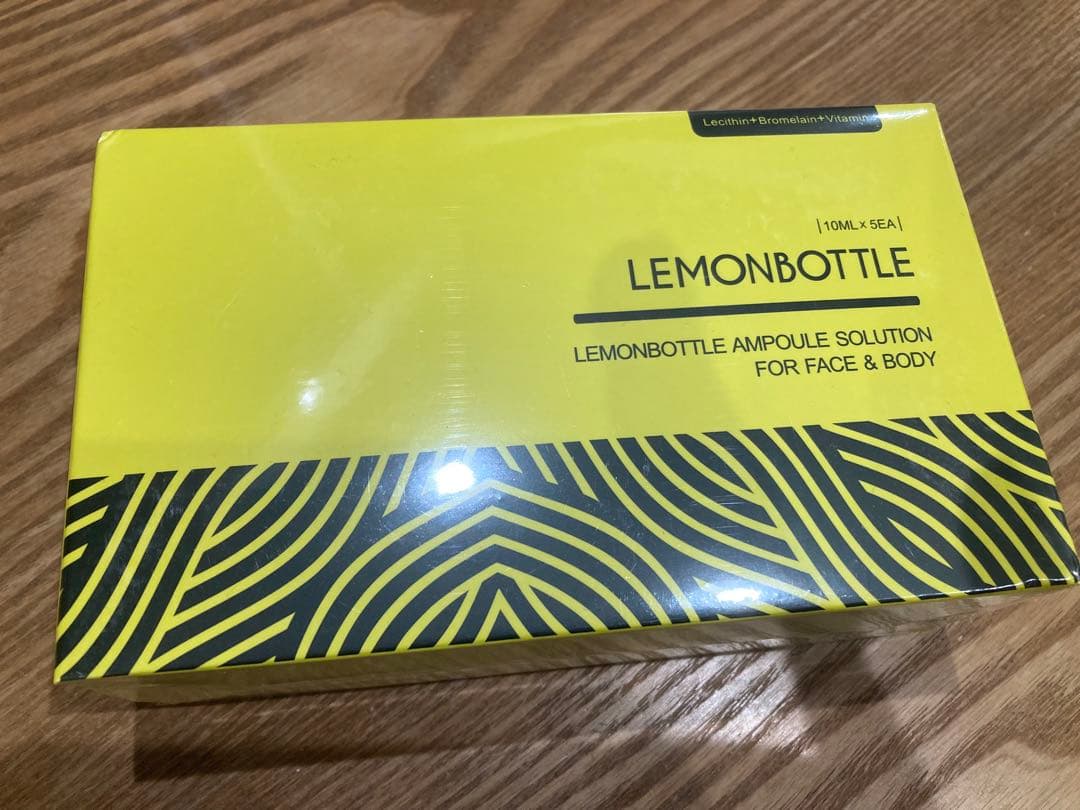 5本【即日発送】最安値・韓国発の新しい脂肪溶解LEMONBOTTLEレモンボトル