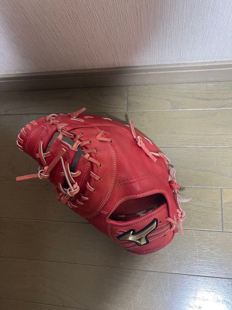 Mizuno Global Elite 赤 ファーストミット