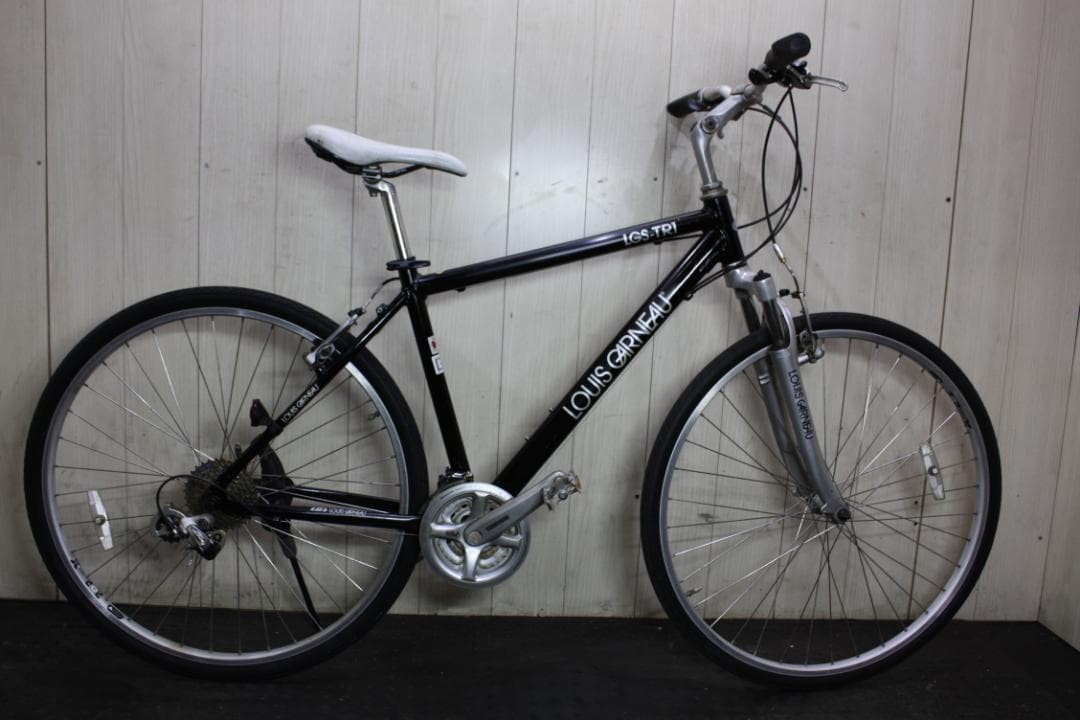 ルイガノ LGS-TR1 700C アルミ シマノ24速 470mm 黒