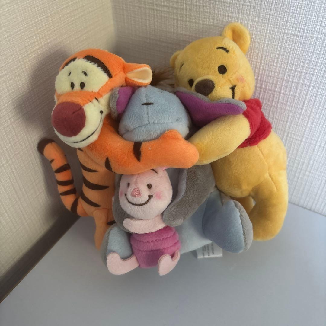 ディズニー　プーさん＆フレンズ　HUG ぬいぐるみ キーチェーン キーホルダー